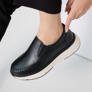 천연소가죽 트로니 경량 슬립온 5cm