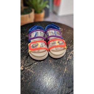 [파주점][리틀그라운드]리틀그라운드(WH)데님인더박스-폭신알록PVC샌들 7431182701