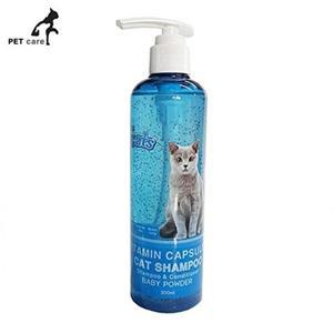 [오티마트]더캣츠 고양이 비타민캡슐샴푸 300ml 베이비파우더향