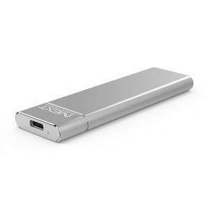 넥스트유 USB 3.1 to M.2 SATA SSD 5G Type-C 외장 케이스 NEXT-M2280C5 (공식판매)