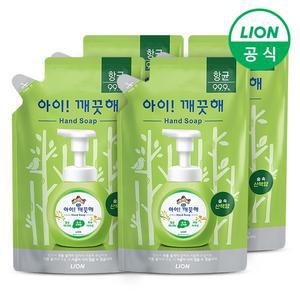 아이깨끗해 핸드워시 숲속산책 리필 450ml 4개