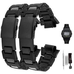 카시오 G-Shock DW-5600 DW-5025 GW-M5610 DW-5000 GA2100 GBX-100 시계 밴드용 상단 플라스틱 시계 16mm