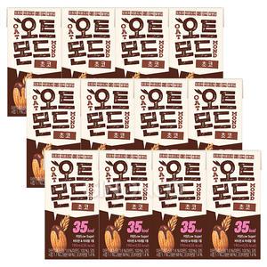 롯데칠성 오트몬드 저당 초코 190ml 12입 저당설계 포만감