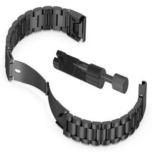 Garmin Fenix 7S 6s Pro Plus용 메탈 스트랩, 시계 밴드, Descent Mk2S MK3 43mm 스테인레스 스틸 손목