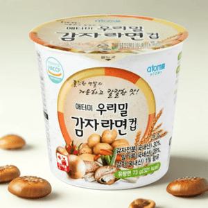 애터미 풍부한 식이섬유 우리밀 감자 컵라면 73g x 18개입