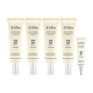 [홈쇼핑 최신상] 달바 썬 앰플 50ml 4개+7ml 선 크림 워터 베리어 안티 선에이징