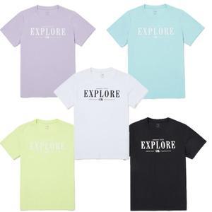 [노스페이스키즈](대구신세계)NT7UQ04 키즈 리커버리 그래픽 반팔 라운드티 KS RECOVERY GRAPHIC S/S R/...