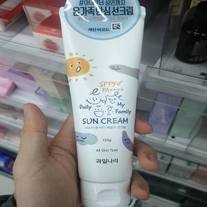 과일나라 데일리 앤 마이 패밀리 선크림 120g