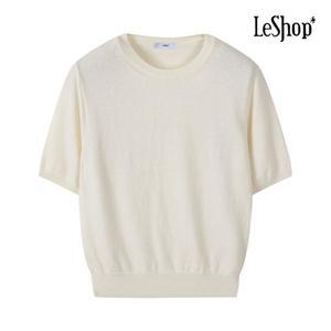 [르샵] 심플 포인트 반팔 니트 (BP4KP024A)