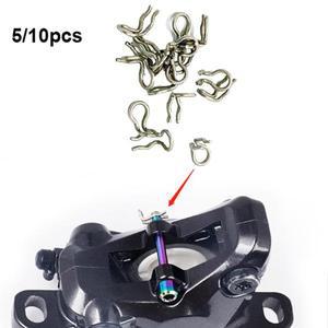 5/10pcs 자전거 자전거 디스크 브레이크 캘리퍼스 스프링 클립-Shimano XT SLX XTR 포뮬러 메가 스테인레스