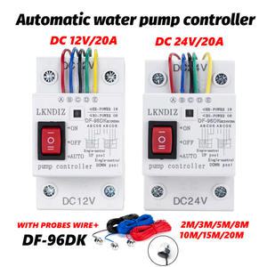 수위 조절기 컨트롤러 센서 스위치 DF 96DK 자동 물 탱크 액체 레벨 감지 펌프 DC 12V 24V 20A