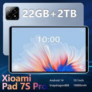 게임용태블릿 오리지널 샤오미 패드 7S 프로 태블릿 안드로이드 14 101인치 PC 22GB 2TB 10000mAh 스냅드래