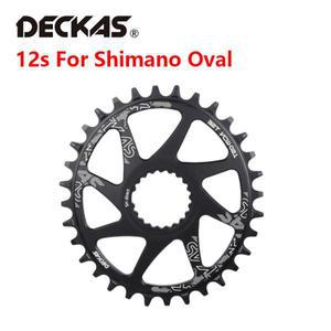 DECKAS 1X12s 자전거 체인링 MTB 타원형 Shimano M6100 12단 다이렉트 마운트 크랭크셋