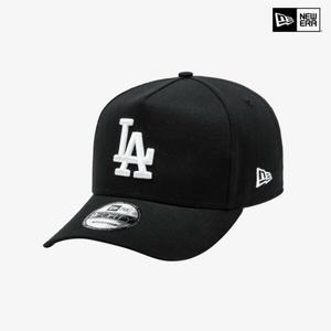 뉴에라 MLB 화이트 온 블랙 LA 다저스 K프레임 볼캡 블랙 (14561862)