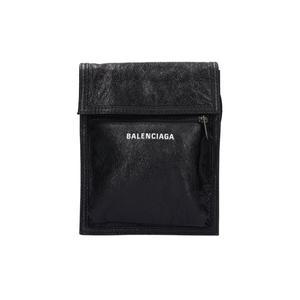 [정품] BALENCIAGA Boutique 발렌시아가 익스플로러 스몰 스트랩 파우치 블랙 Balenciaga Explorer Small P