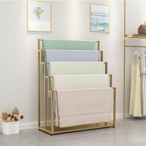 카펫 진열대 매트 전시대 디피 우아한 스탠드 섬유 세트1 카페트 60x40x150