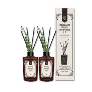 바이향 대용량 화장실 디퓨저 모링가블라썸 510ml X2