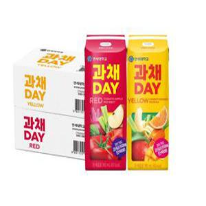 [최종 19,650]연세 과채데이 레드+옐로우 190mlx48