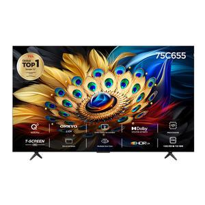 TCL TV 4K QLED 75인치 스탠드형