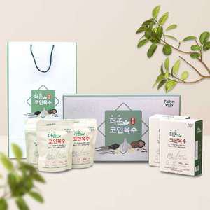 더존 코인육수 3.3g 60개 3봉지 선물세트