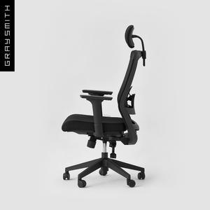 [5월 가정의달 특별가] 익일발송 그레이스미스 프로토 메쉬 사무용 컴퓨터 사무실 책상 학생 의자 300 (블랙)