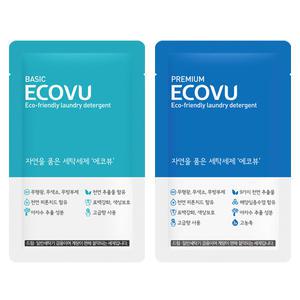 [에코뷰] 초간편 일회용세제 에코뷰 100개/확달라졌어요