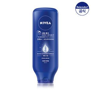 니베아 인샤워 바디로션 나리싱 400ml