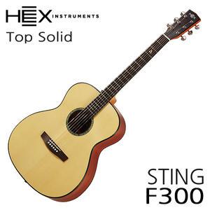 HEX STING F300 헥스 탑 솔리드바디 어쿠스틱 통기타 / 스팅 F-300