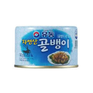 유동 자연산 골뱅이 140g x48캔 / 번데기 안주 비빔면
