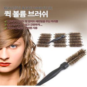 [국내생산] 진성 퀵볼륨 브러쉬 헤어롤 15개