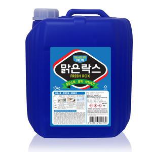 대용량 락스 말통 13kg 업소용세제/청소세제 욕실바닥 세정/악취제거 표백