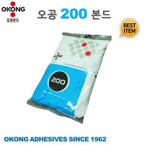 오공 본드 200 800g 개별포장 목공 종이 벽지 천류
