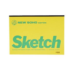 마루맨 소호 스케치북 B4 251x352mm 70매/126.5g