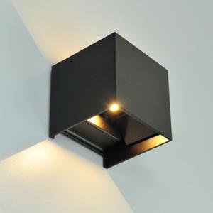 벽걸이전등 LED 8W 간접조명 벽등 3000K 블랙