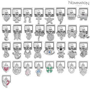 [노미네이션]컴포저블 클래식 CHARMS 큐빅,실버 링크 331800 (택1) 남자 여자 팔찌 브랜드 선물