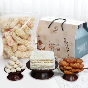 해담한과 제수용품 선물세트 한과 유과 약과 산자 유과 명절 설 추석 차례 상 차림 제수용 제사 상 해담가