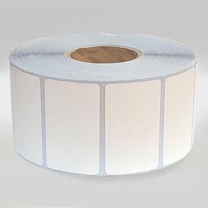 유포감열지라벨 50x30 1500매 지관40 (1롤) 절취선:있음 /냉동/냉장