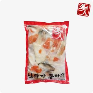 다인 칠레 연어뱃살 히레 500g 배꼽살 지느러미 구이