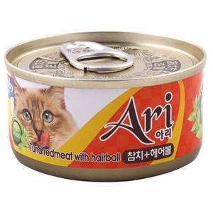 아리캔 참치헤어볼80gx24개