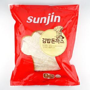 [기타]국내산 돼지고기로 만든 선진FS  김밥용 돈까스 1.7kg(85g x 20개입) 냉동발송