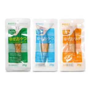 테비 시야와세오야쯔 20g x 24개/3종/훈제참치/고양이간식