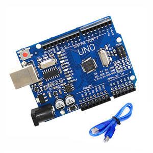 아두이노 CH340 코딩 키트 교육용 호환 보드 Arduino UNO R3 (케이블 별도)