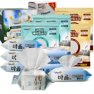 구연산베이킹소다 국내생산 일회용 청소포 모음 원형 물걸레청소포 행주포 휴스톰 스윙 한경희