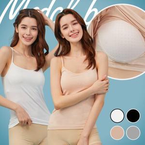 시글락 모달 스포츠 캡 내장형 브라 캡나시