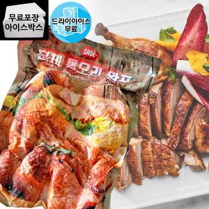 제이케이푸드 사세 훈제통오리 완포 900g 훈제오리
