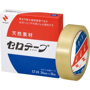 Nichiban CT-24 셀로판테이프 24mm x 35m 1개 니치방 니찌반 니찌방