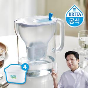 브리타 정수기 스타일XL 3.6L+총필터 4입
