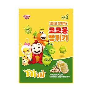 프로엠 엄마와 함께먹는 코코몽 까까 병아리콩 미니 뻥튀기 30g x 8개 / 국산 쌀 아이 온가족 간식