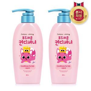 베비언스 핑크퐁 부드러운 컨디셔너 380ml (자몽릴리향) x 2개