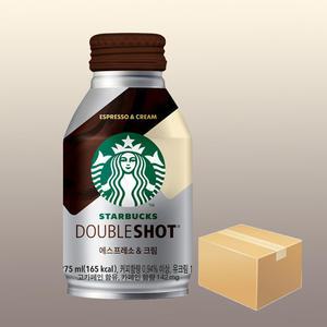 스타벅스 더블샷 에스프레소 앤 크림 275ml x 24캔